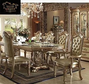 Luxury dining table set - 8 seater